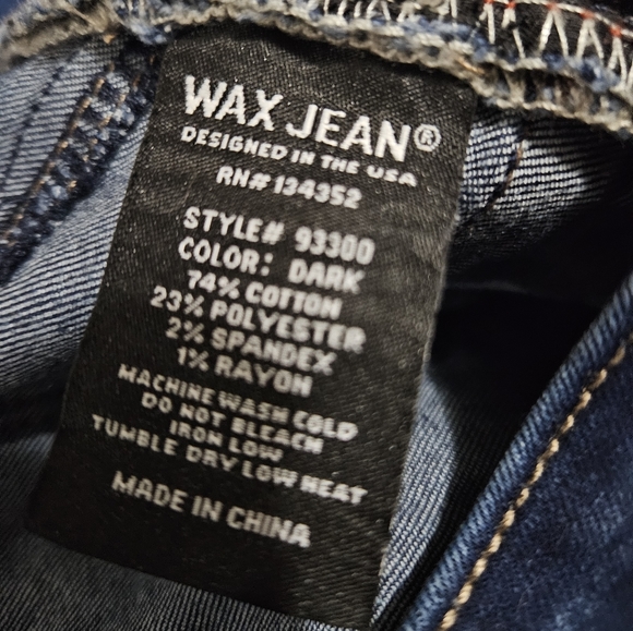 Womens‎ Wax Jeans Butt, I Love You - Picture 6 of 6